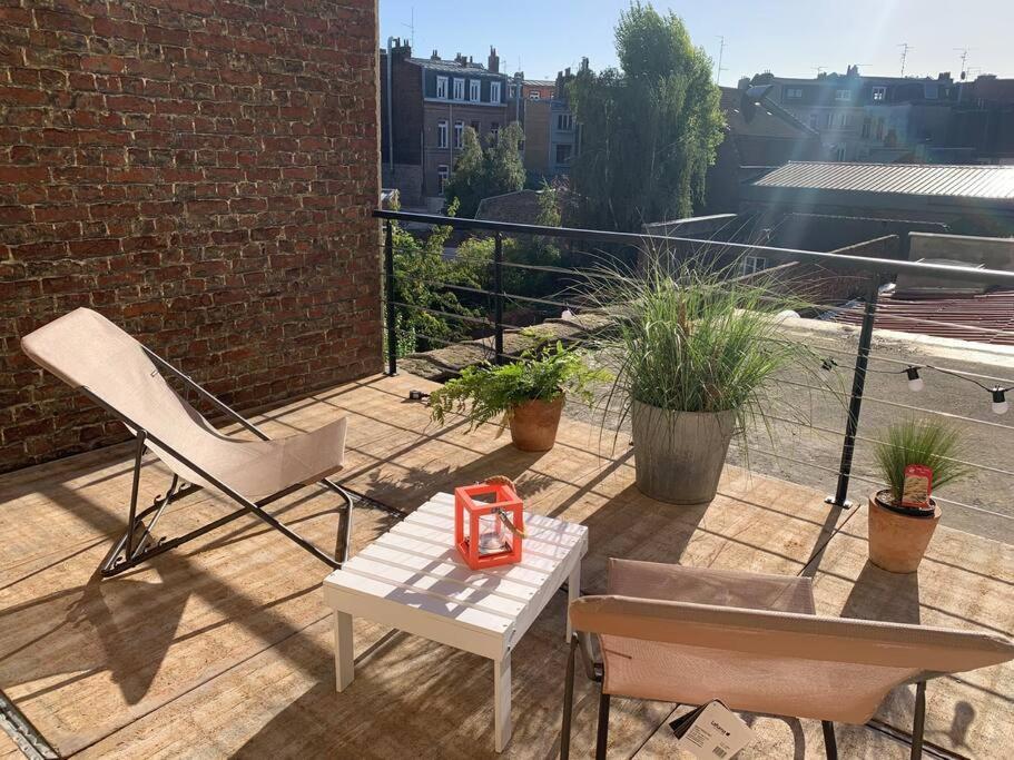 Appartement Centre Ville Avec Terrasse Лил Екстериор снимка